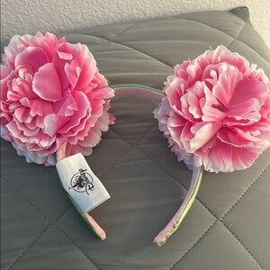 Disney Pink and White Floral Headband
